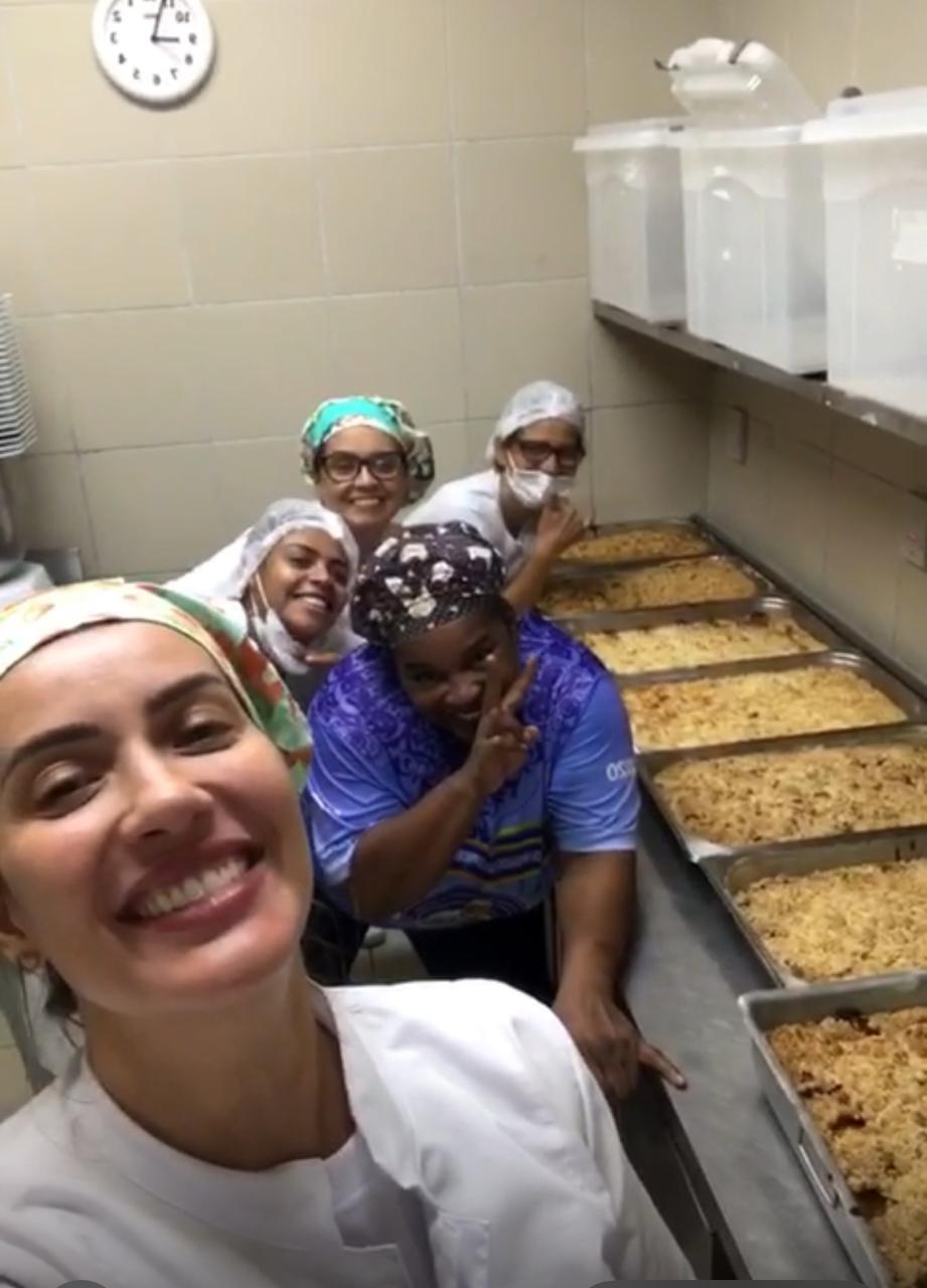 Michelle em operação